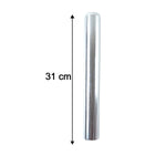 Compact and lightweight aluminium foil roll for kitchen and outdoor use