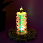Decorative LED candles used for indoor festive lighting