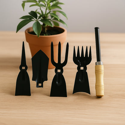 5 In 1 Multipurpose Gardening Hand Tool Set
