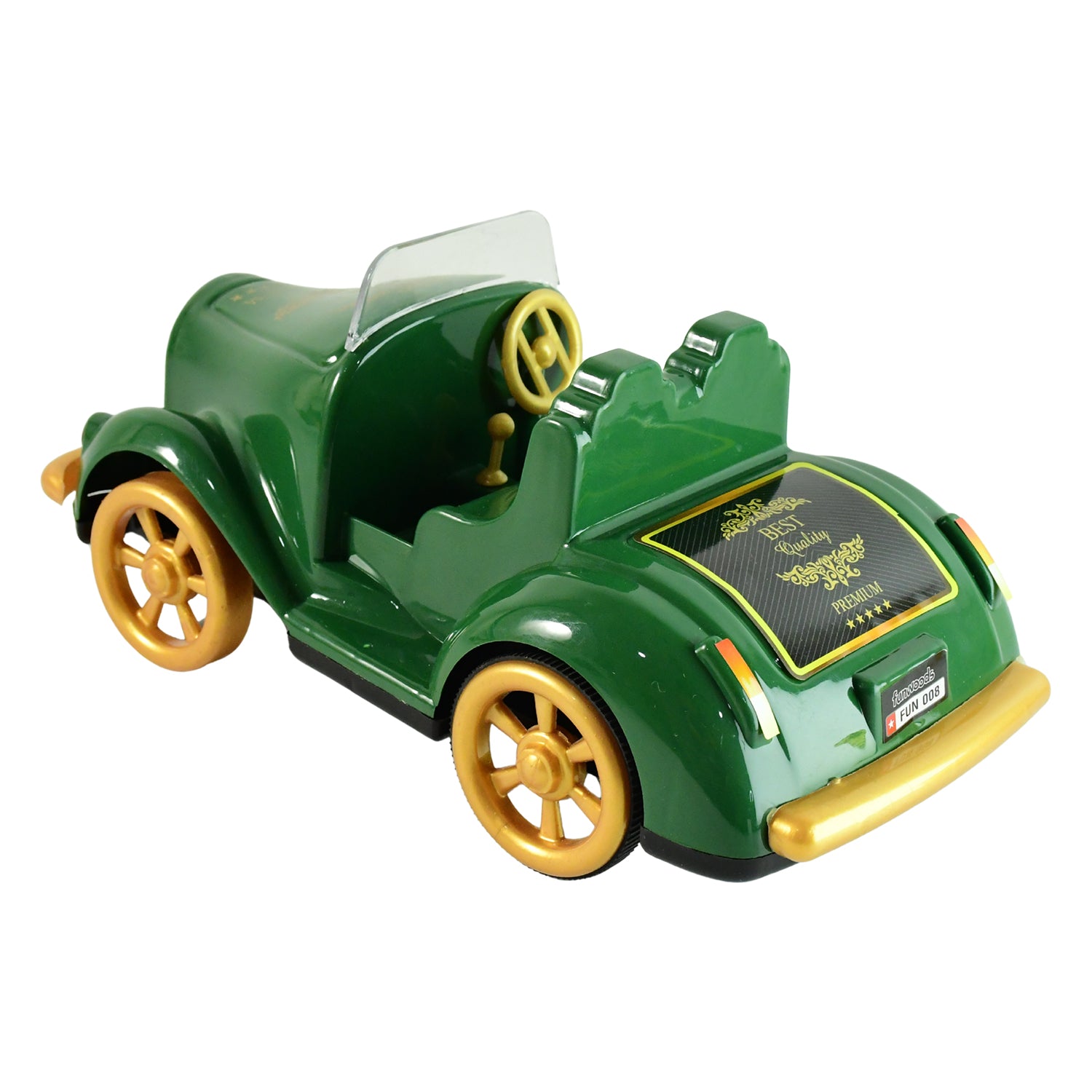 Funwoods Friction-powered Vintage Car Toy - (1 Pc)