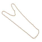 Festive pearl beaded necklace in gold-tone for women