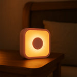 Compact LED night lamp with USB power design