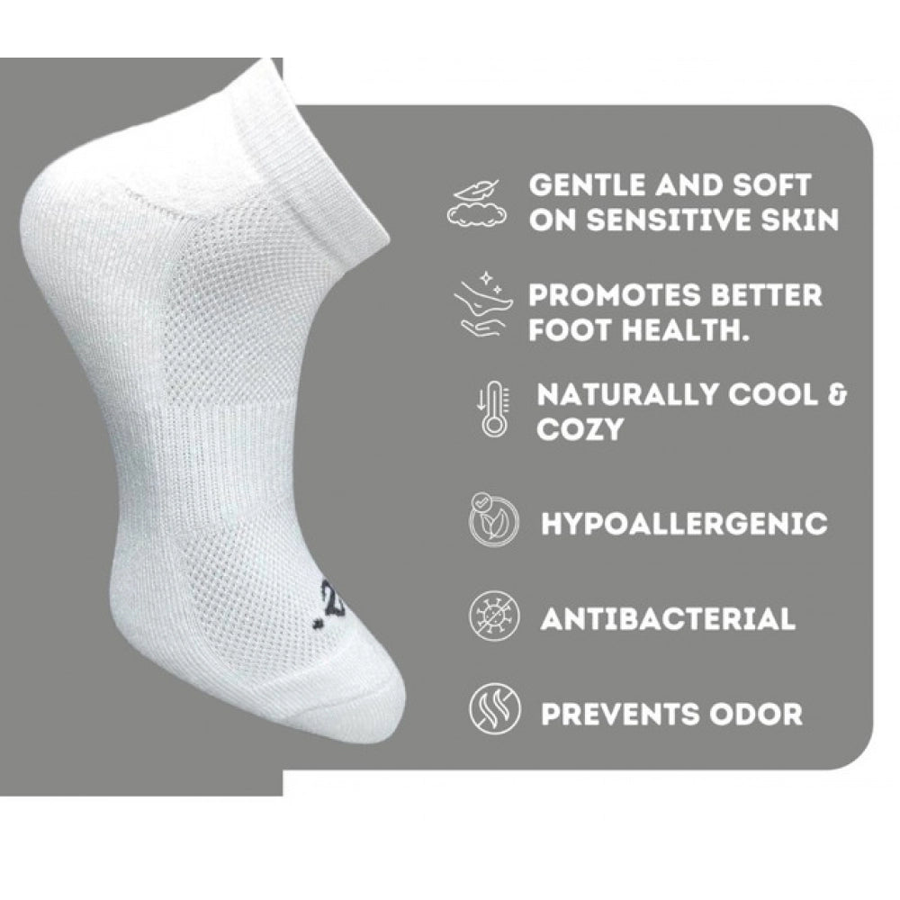 3_Pair Set Unisex Casual Cotton Printed Low Cut Socks (Multicolor)