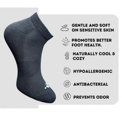 3_Pair Set Unisex Casual Cotton Printed Low Cut Socks (Multicolor)