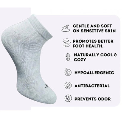 3_Pair Set Unisex Casual Cotton Printed Low Cut Socks (Multicolor)