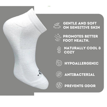 3_Pair Set Unisex Casual Cotton Printed Low Cut Socks (Multicolor)