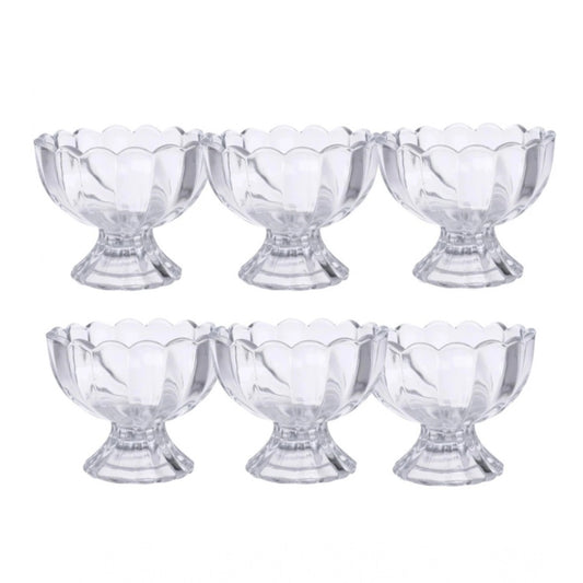 Unbreakable Plastic Dessert And Ice Cream Bowls €“ Set of 6 for Serving Salad, Fruits And More (Color: Assorted )