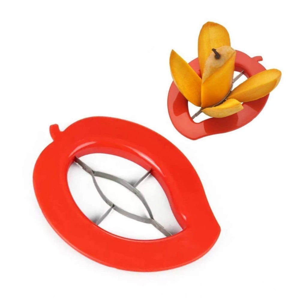 Pack of 5_Mango Cutter And Slicer Tool €“ with Stainless Steel Blades (Color: Assorted )
