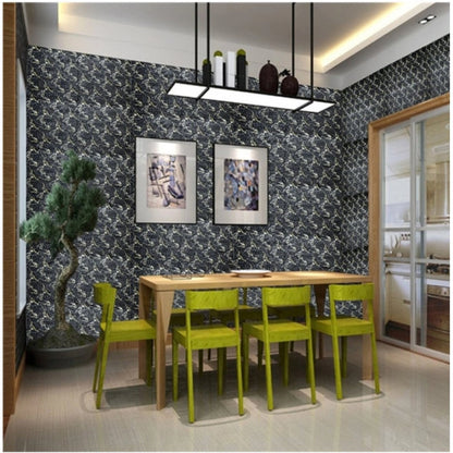 Pack Of 3_Fancy 3D Wall Decor €“ Stylish Black Decorative Wall Art (Color: Assorted )