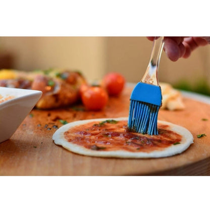 Pack Of 10_Silicone Oil Brush €“ Heat Resistant Cooking And Baking Basting Brush (Color: Assorted )