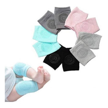 Pack Of 3_Baby Knee Pads €“ Soft And Comfortable Crawling Protectors (Color: Assorted )