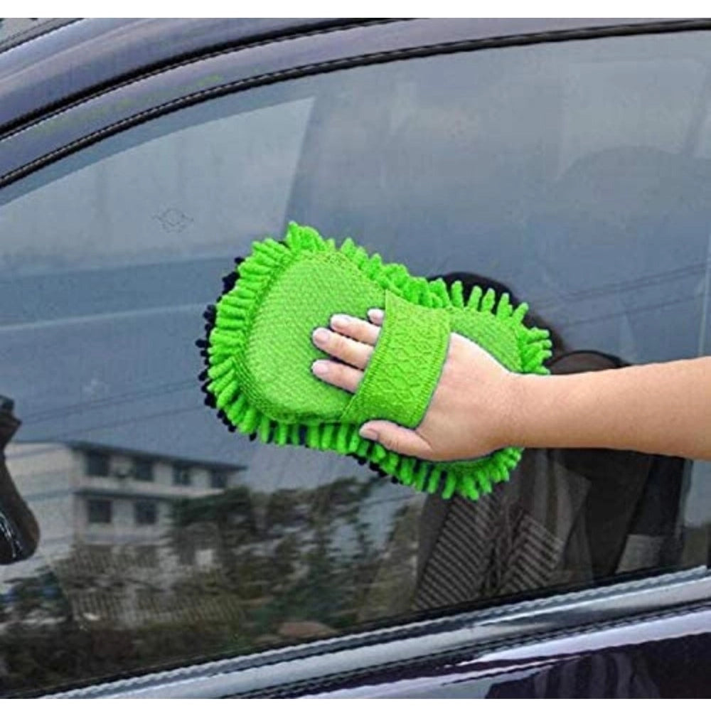 Pack Of 2_Car Wash Sponge €“ Soft And Absorbent Cleaning Sponge for Vehicles (Color: Assorted )