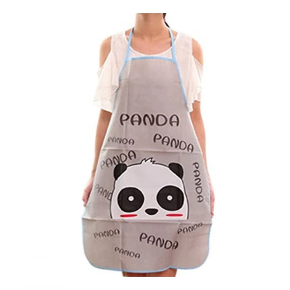 Pack of 2_Printed Waterproof Kitchen Apron with Pockets for kids€“ (Color: Assorted )