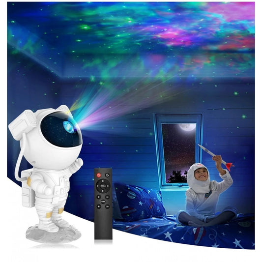 Plastic Galaxy Projector Night Lamp €“ Astronaut Design