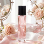 Close-up of Love Affair floral perfume spray for women