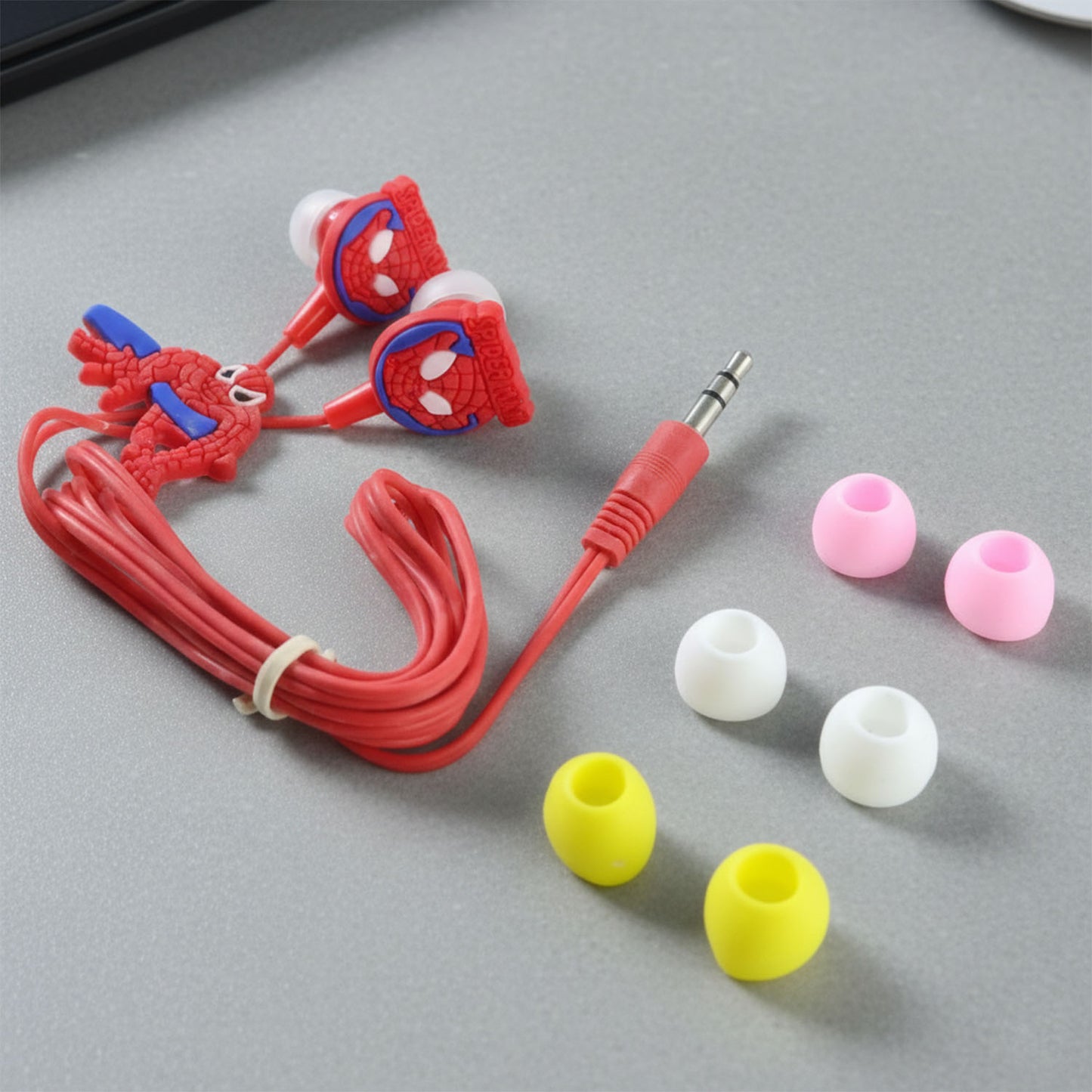 Cartoon Character Wired In-ear Earphones (1 Set)