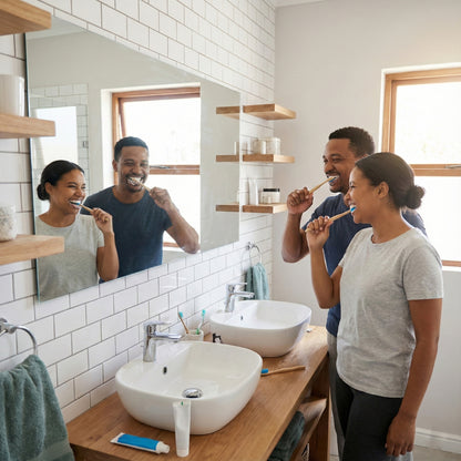 Eco-friendly Bamboo Toothbrush Twin Pack (12 Packets  24 Pieces)