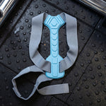 Support belt worn over clothing for spine alignment