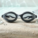 Protective childrenÕs swimming goggles for outdoor use