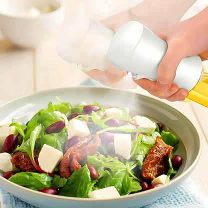 Glass Oil Spray Bottle - Versatile Kitchen Gadgets (250 Ml Approx  With White Box)
