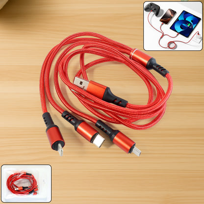 3 In 1 High-quality Multi-charging Cable