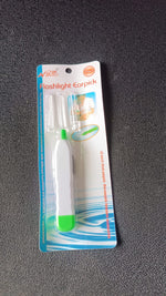 LED flashlight ear cleaner tool showing ergonomic grip