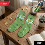 Cute And Comfortable Cotton Socks For Women (1 Set)