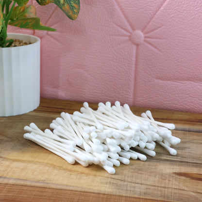 Paper-stick Cotton Swabs - (100 Pc  Set)