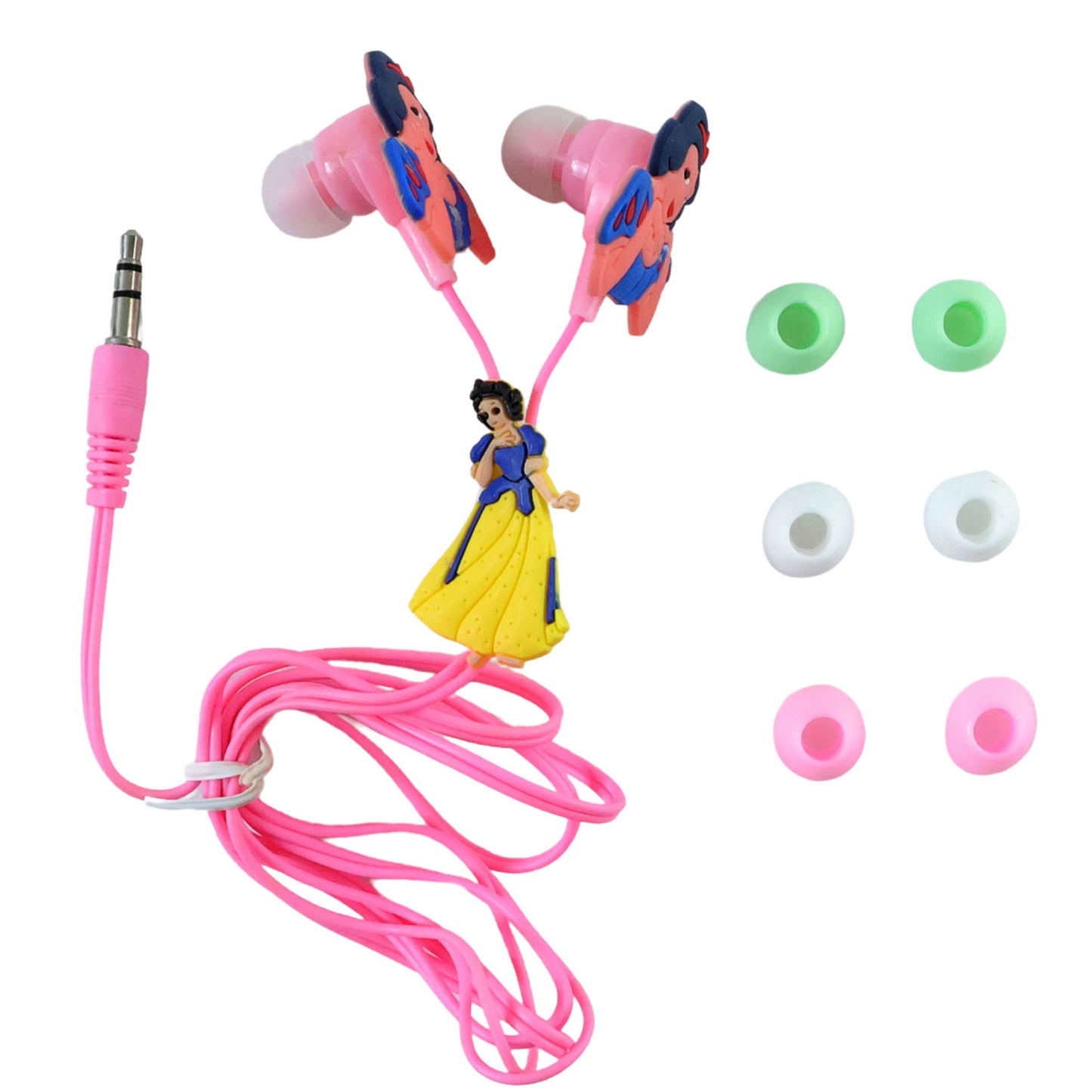 Cute Cartoon Style Wired In-ear Earphones (1 Set)