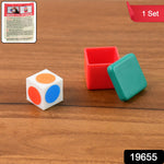 Magic Colour Vision Dice Trick Toy (1 Set)