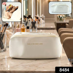 Travel Makeup  Toiletry Organizer Pouch With Zipper  Handle (1 Pc  Mix Color)