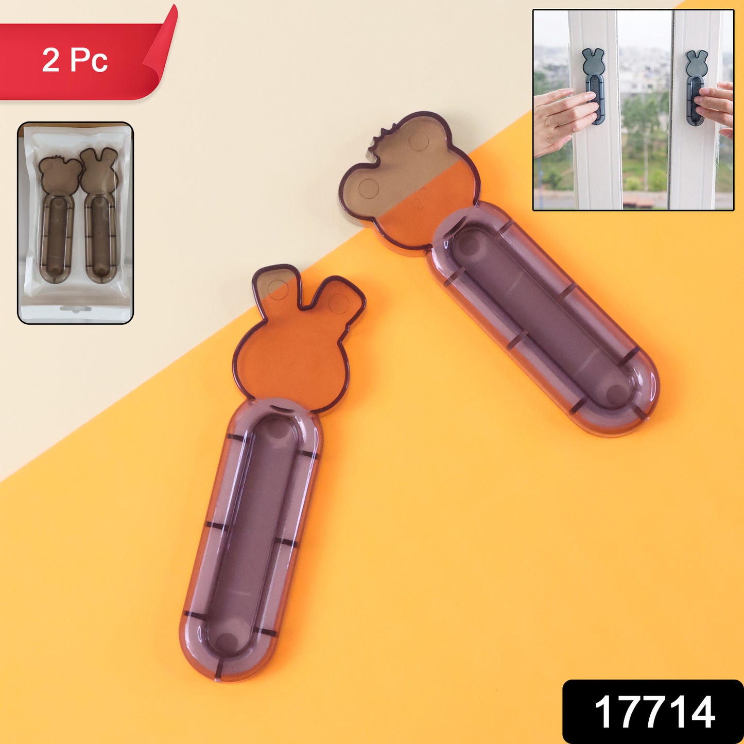 Self Stick Push Pull Helper (2 Pc)