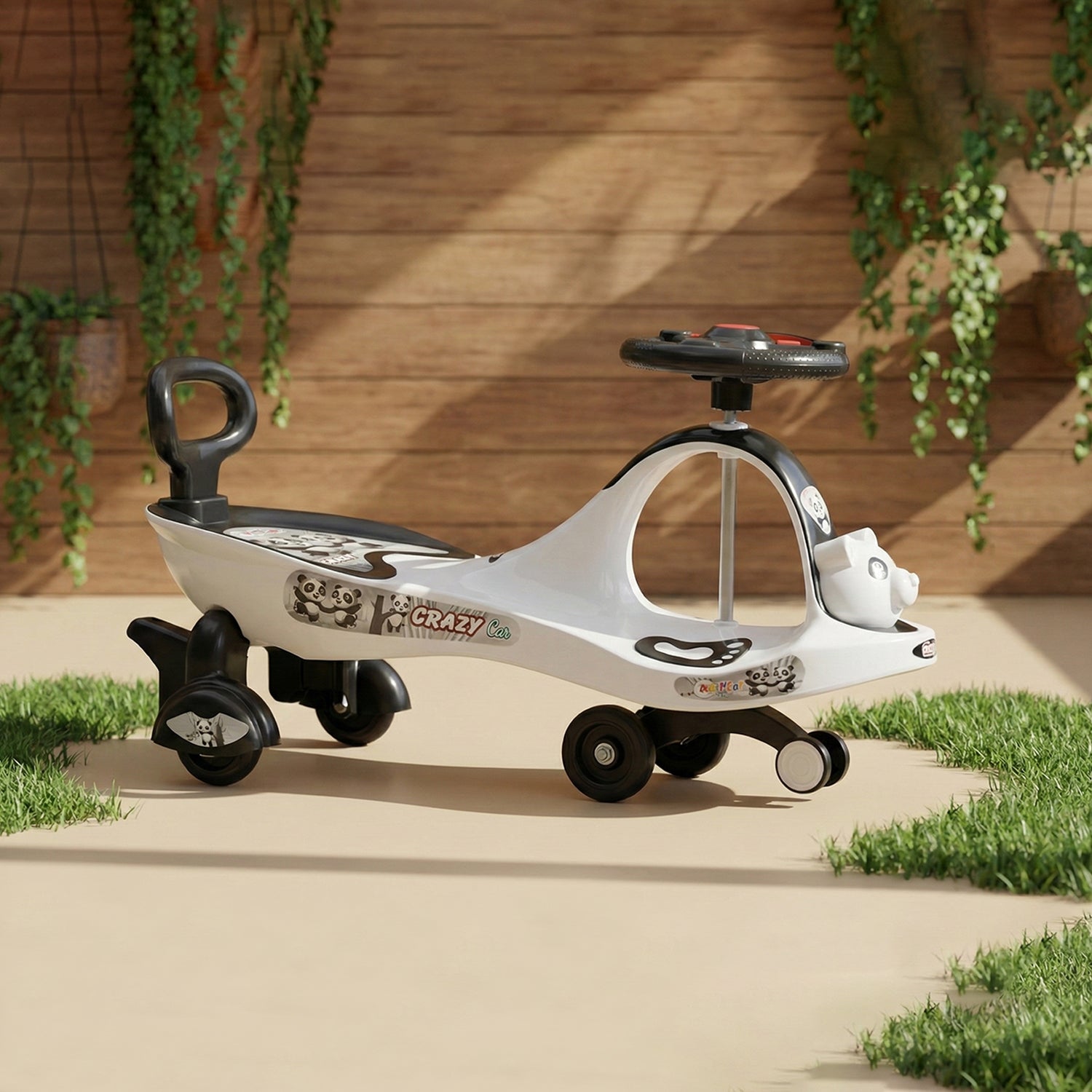 Baby Magic Swing Car Ride-on Toy With Music (1 Pc)