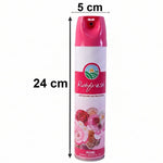 Close up of rose air freshener spray nozzle