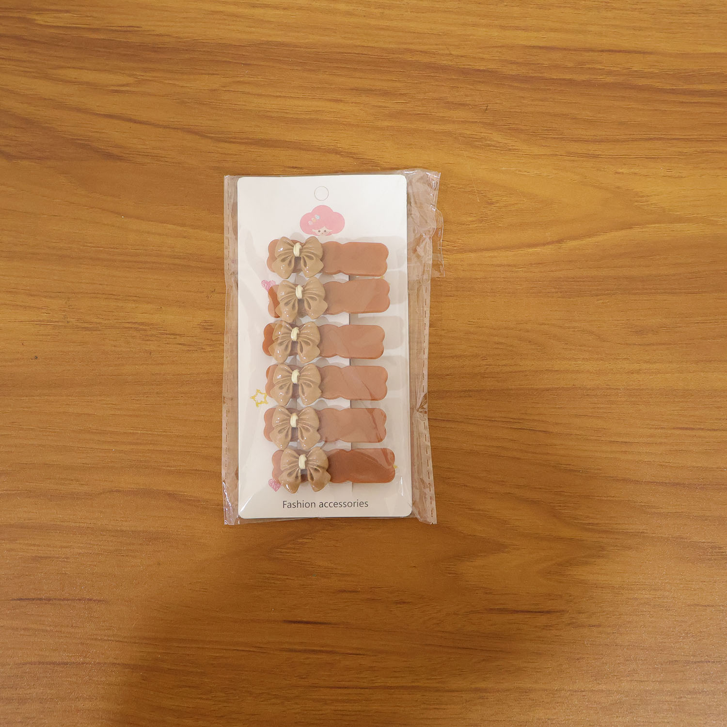 Elegant Bow Design Premium Fashion Hair Clips (6 Pc)