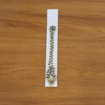 Trendy necklace featuring black beads mangalsutra style for women
