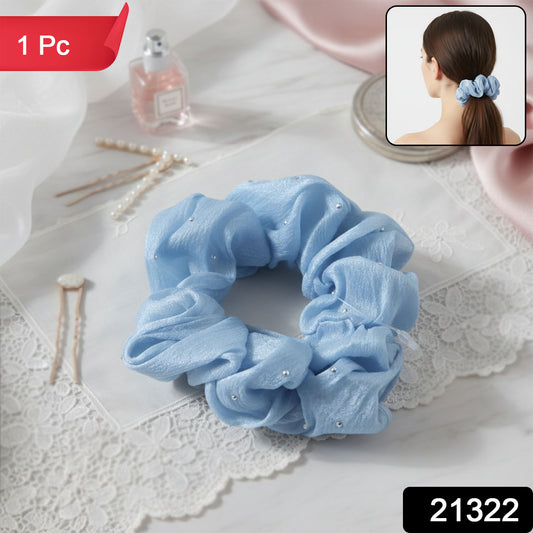 Elegant Soft Fabric Hair Scrunchie (1 Pc)