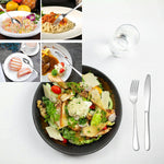 Close-up view of premium stainless steel polished cutlery utensils