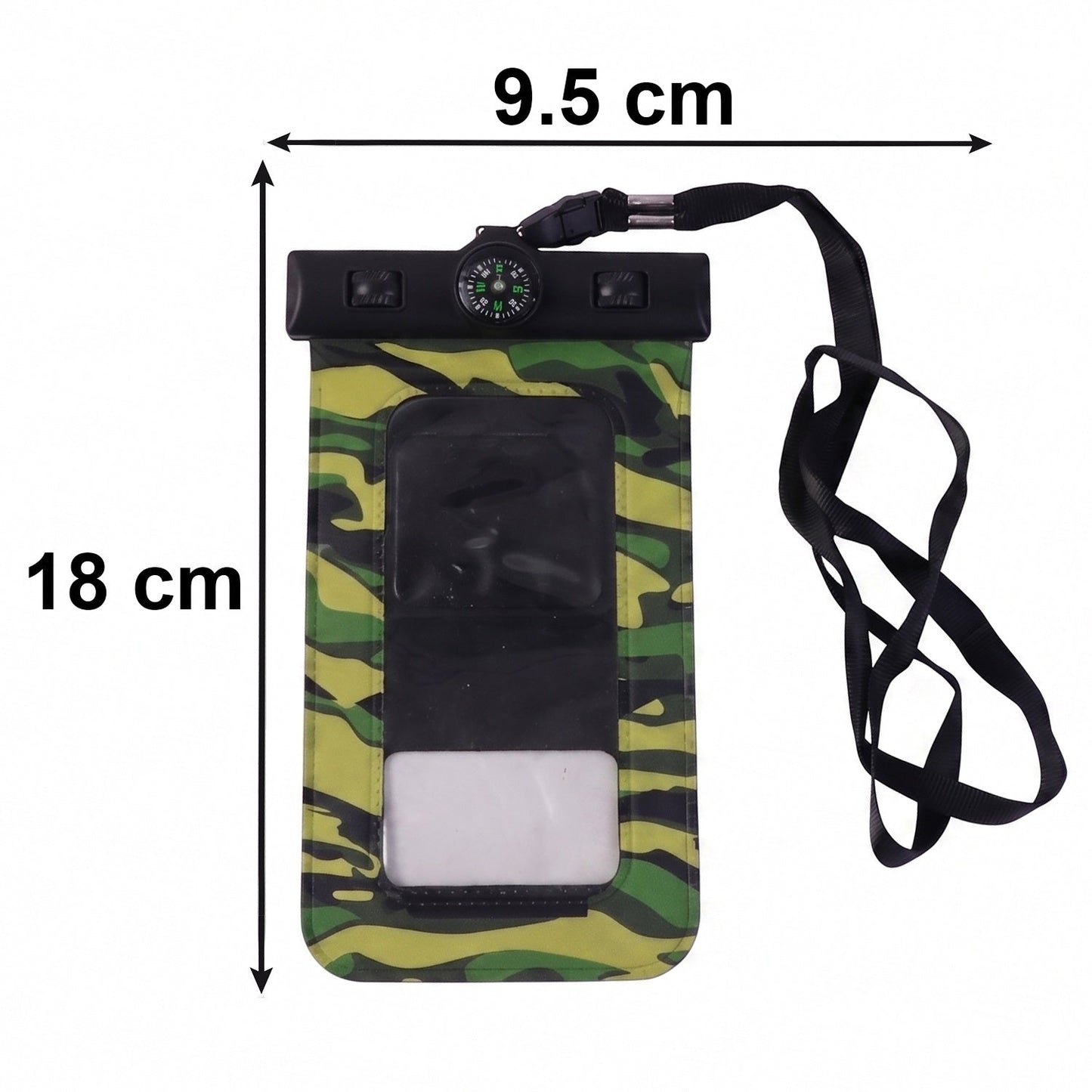 Closeup of waterproof case showing durability