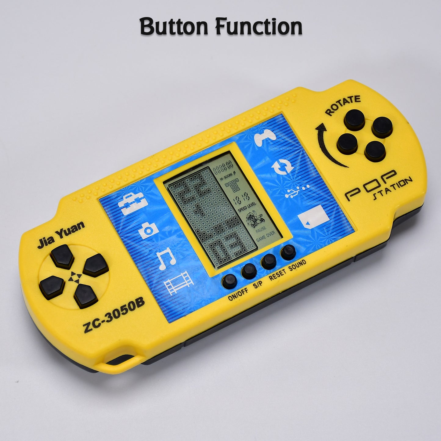 4460 Handheld Video Game Pop Station Pocket Game Toy.