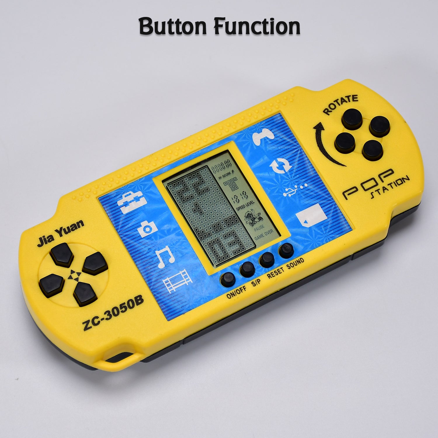 4460 Handheld Video Game Pop Station Pocket Game Toy.