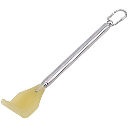 12934 Back Scratcher Retractable Metal Tube Telescoping Massage Tool Portable Telescopic Back Scratchers For Women Men Adjustable 43cm Khujli (1pc)