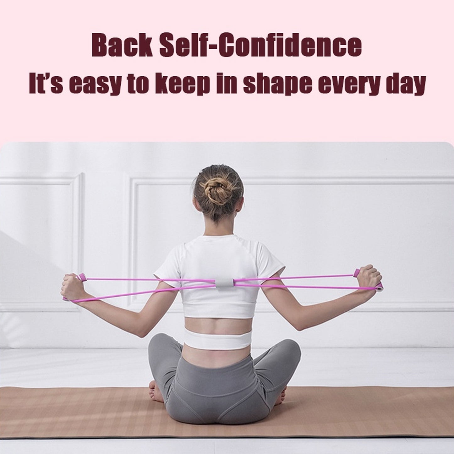 8415 Sport Resistance Loop Band Yoga Bands Rubber Exercise Fitness Training Gym Strength Resistance Band Exercise Equipment Bands For Working Out (1 Pc)
