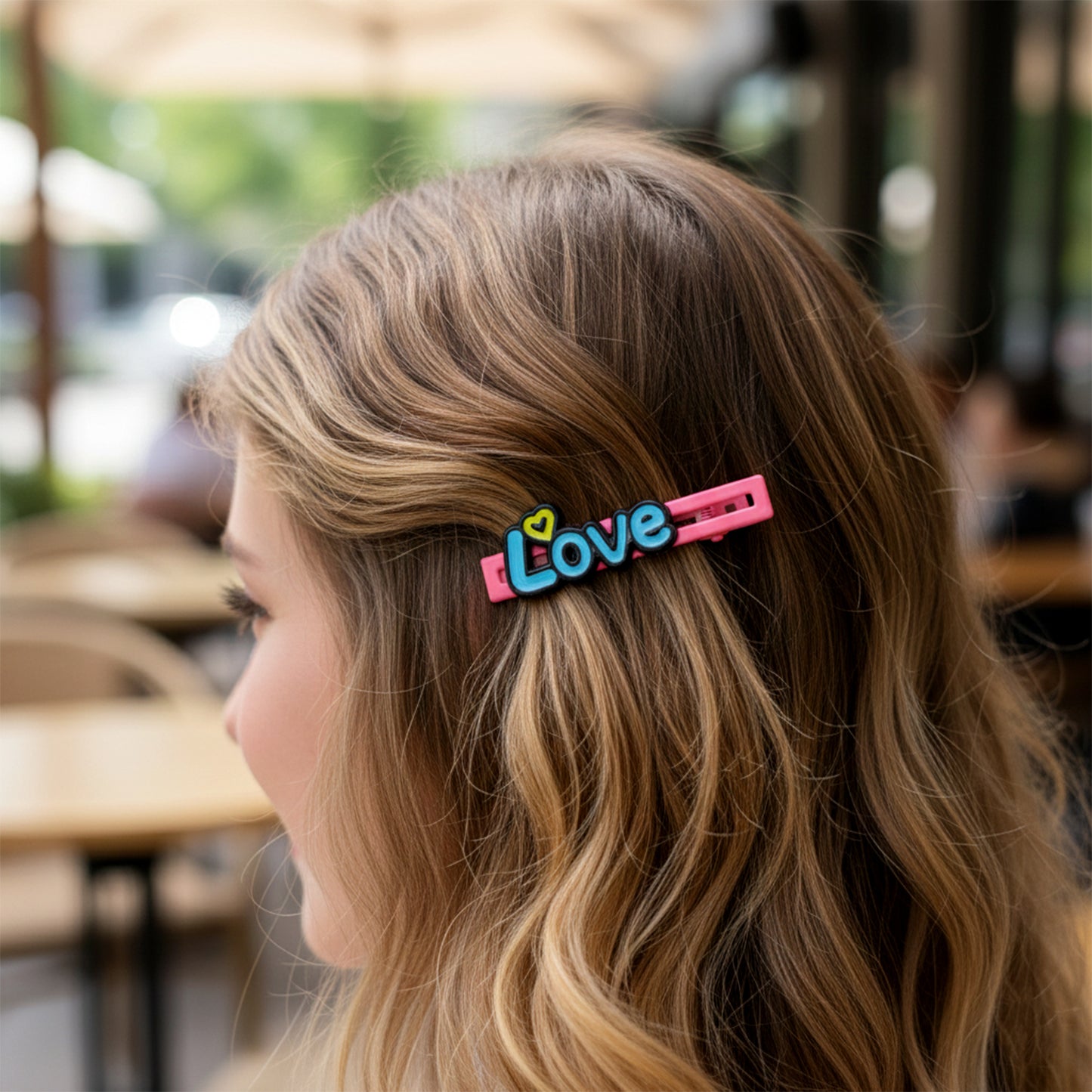 Decorative Hair Clip Set (4 Pc)
