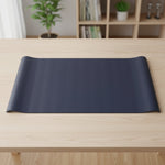 Large computer desk mouse pad in black for office and gaming