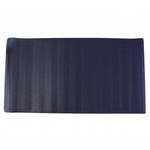 Durable leather finish large desk mat with anti-slip base
