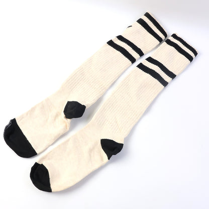 Unisex Cotton Crew Socks (1 Pair  Mix Design)