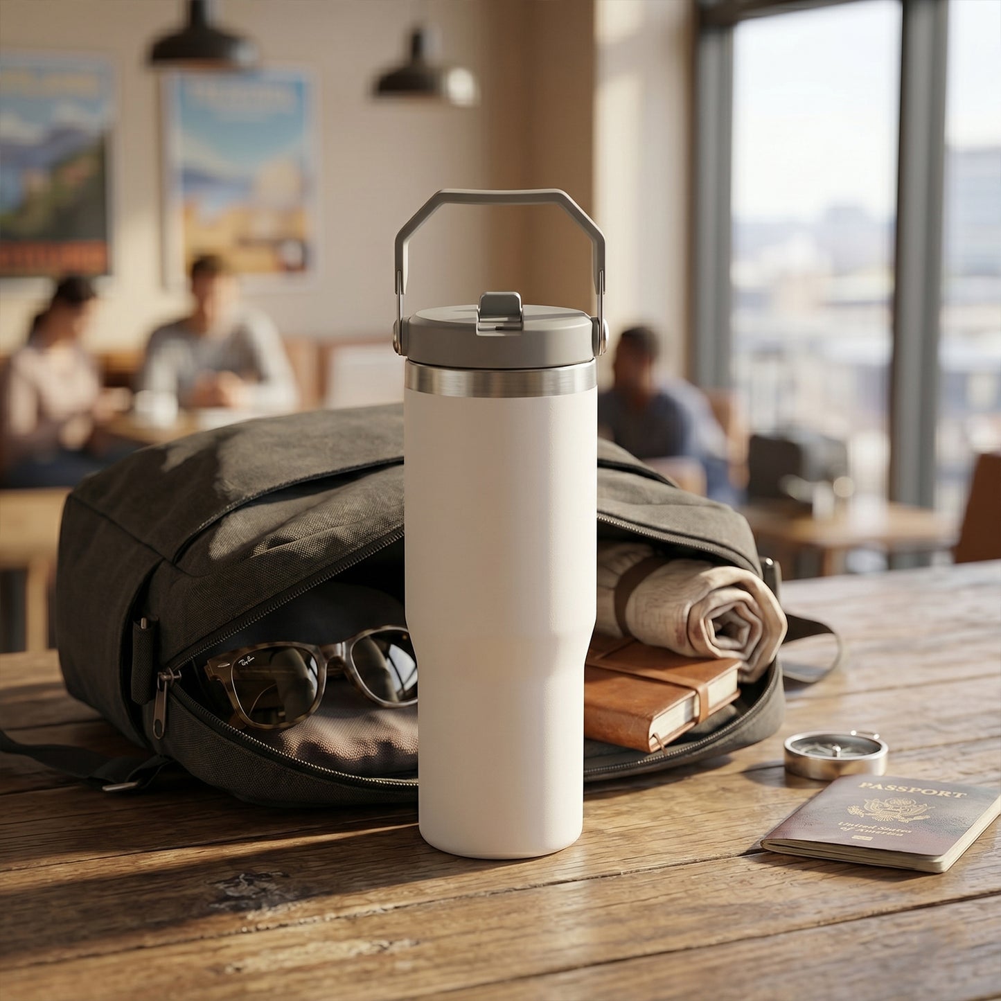 Premium Vacuum Insulated Stainless Steel Tumbler Mug (1 Pc 890 Ml)