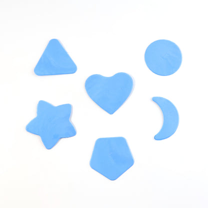 Haircut Design Stencil Set  6-in-1 Safe Hair Trimmer Molds
