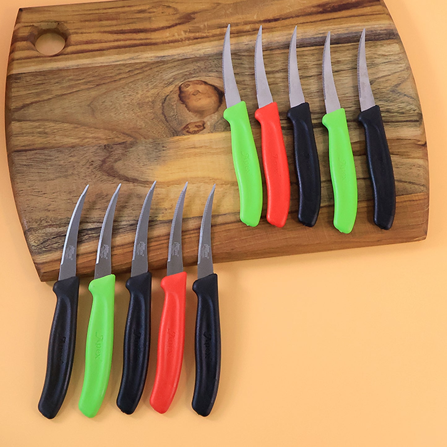 Supermom Stainless Steel Lemon Knife (10 Pc  Set)